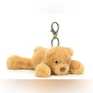 Jellycat Smudge Bear Bag Charm BNWT